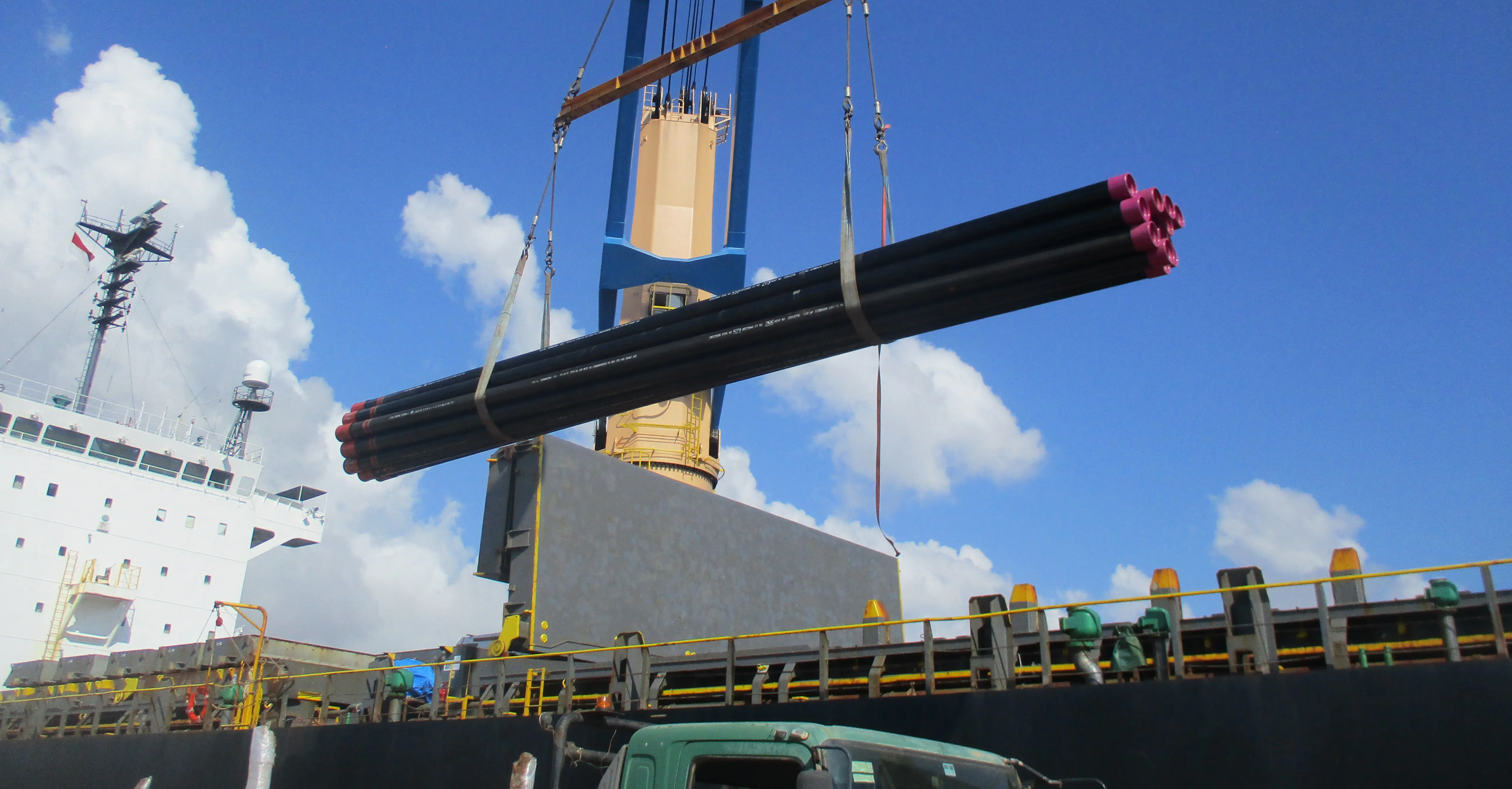 OCTG Shipment, Abu Dhabi, UAE