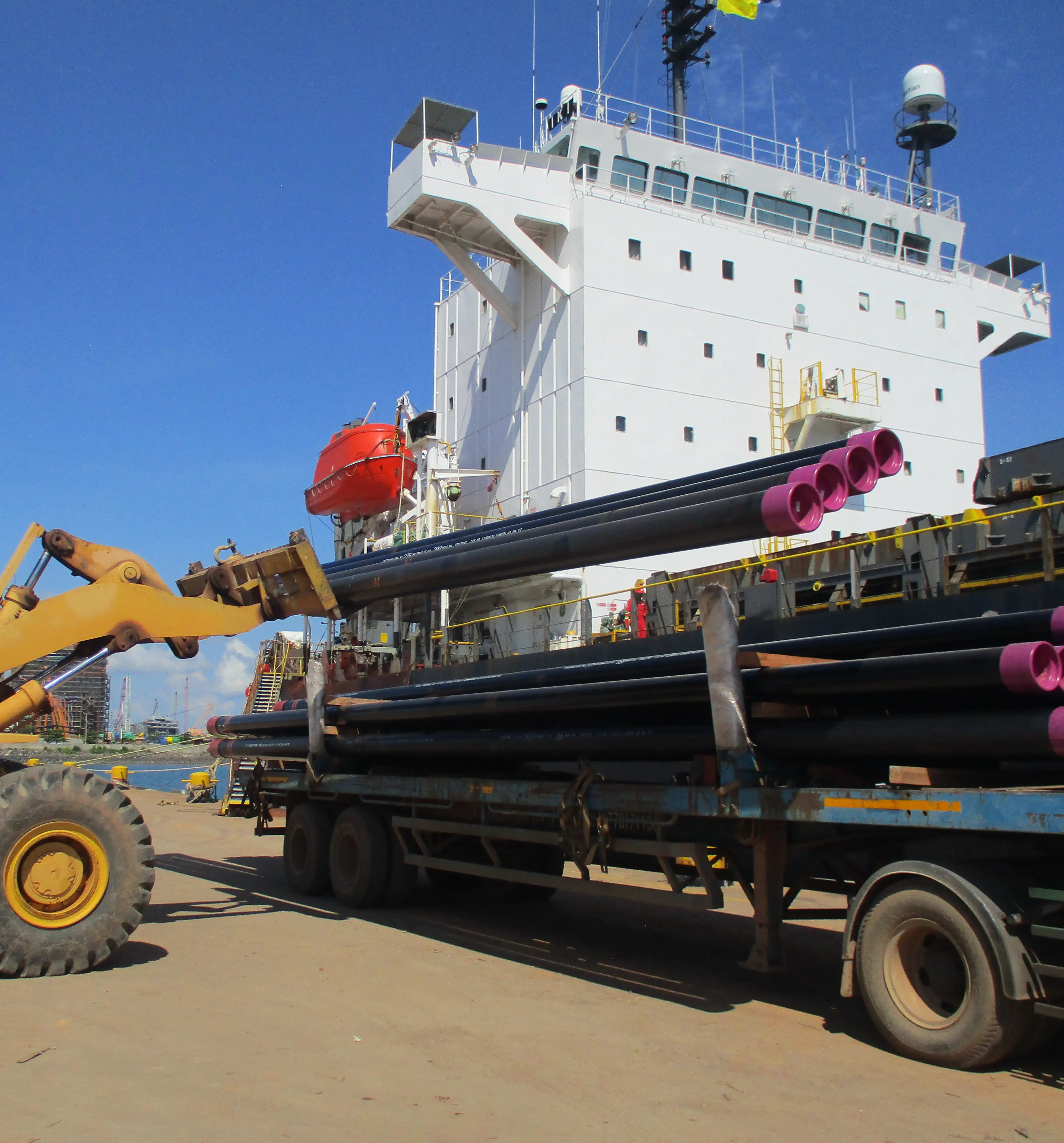 OCTG Shipment, Abu Dhabi, UAE